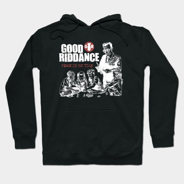 Good Riddance band Peace in Our Time Hoodie by VizRad